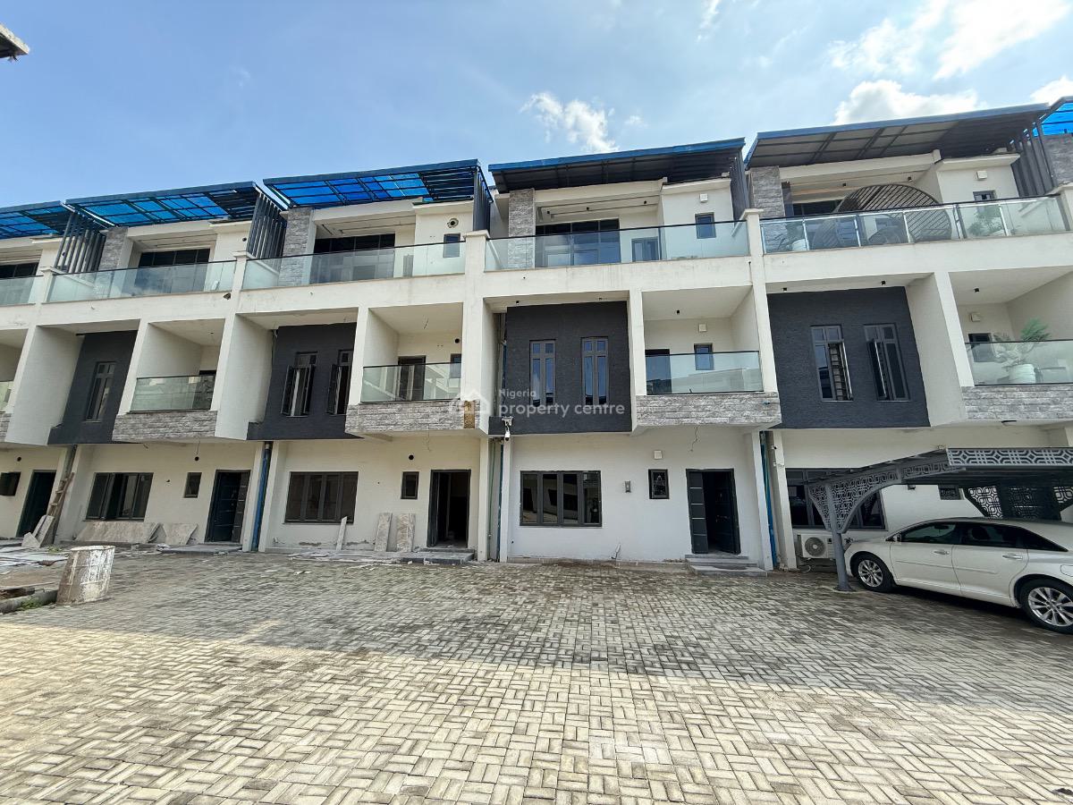 a Standard Massive Home with Furniture, Jahi, Abuja, Terraced Duplex for Sale