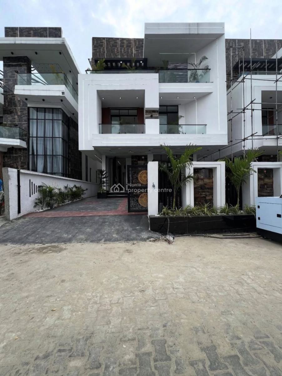 Tastefully Finished Luxury 6 Bedroom Detached Duplex, Chevron Alternative, Lekki, Lagos, Detached Duplex for Sale