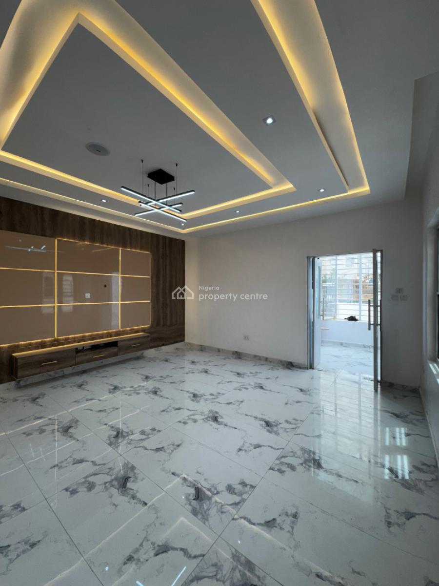 Luxury 5 Bedroom Fully Detached Duplex + Bq, Rooftop,cinema, 2 Bqs, Chevron, Less Than 5 Minutes Drive Away From Lekki Conservative Center, Lekki, Lagos, Detached Duplex for Sale