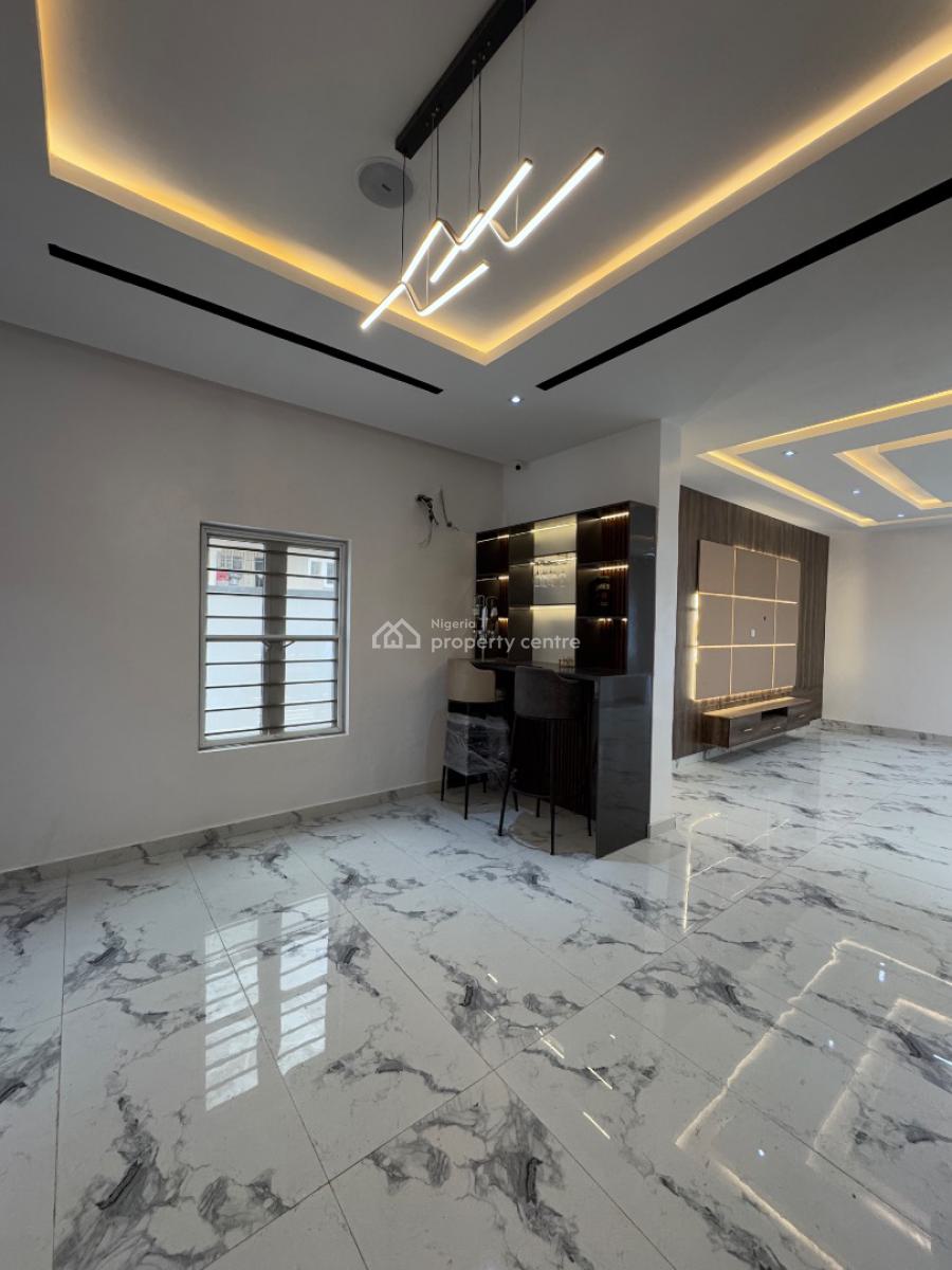 Luxury 5 Bedroom Fully Detached Duplex + Bq, Rooftop,cinema, 2 Bqs, Chevron, Less Than 5 Minutes Drive Away From Lekki Conservative Center, Lekki, Lagos, Detached Duplex for Sale