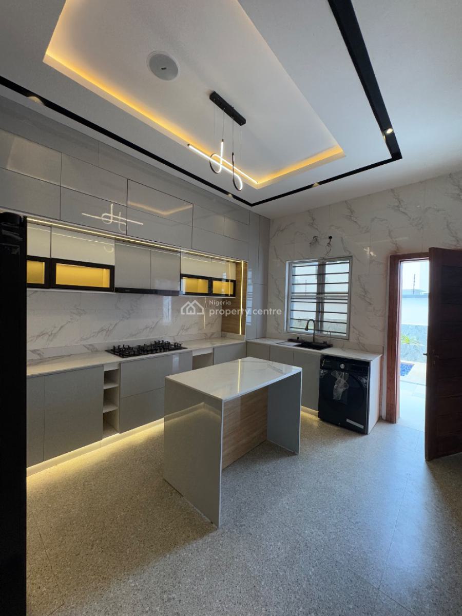 Luxury 5 Bedroom Fully Detached Duplex + Bq, Rooftop,cinema, 2 Bqs, Chevron, Less Than 5 Minutes Drive Away From Lekki Conservative Center, Lekki, Lagos, Detached Duplex for Sale