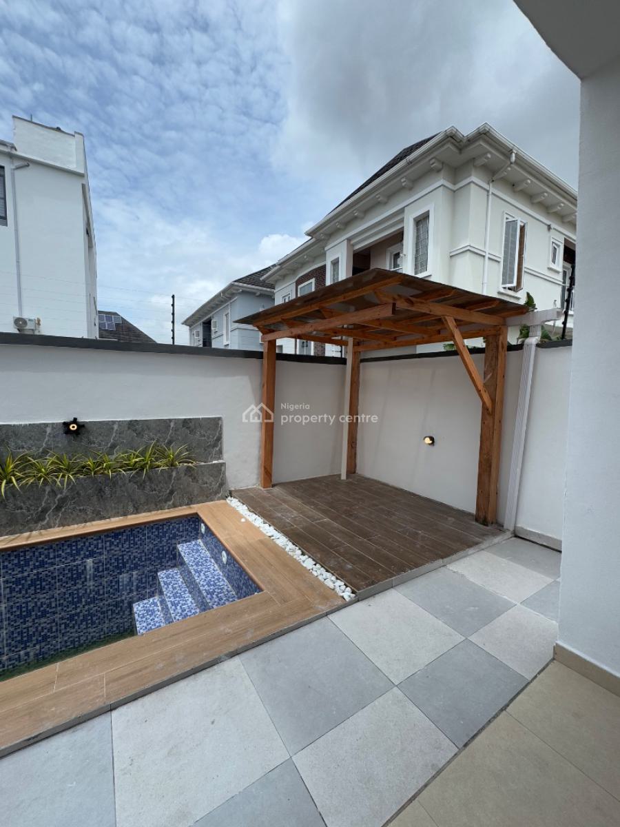 Luxury 5 Bedroom Fully Detached Duplex + Bq, Rooftop,cinema, 2 Bqs, Chevron, Less Than 5 Minutes Drive Away From Lekki Conservative Center, Lekki, Lagos, Detached Duplex for Sale