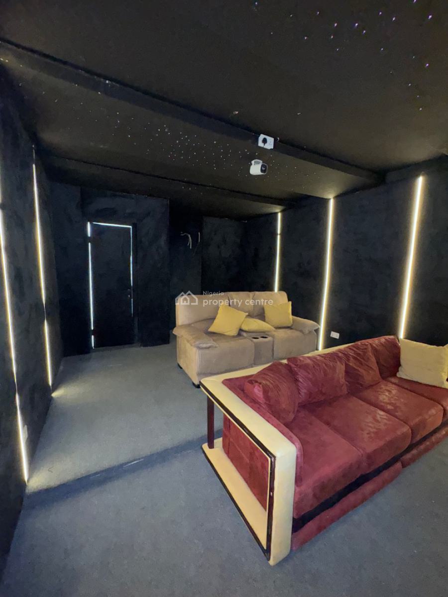 Luxury 5 Bedroom Fully Detached Duplex + Bq, Rooftop,cinema, 2 Bqs, Chevron, Less Than 5 Minutes Drive Away From Lekki Conservative Center, Lekki, Lagos, Detached Duplex for Sale
