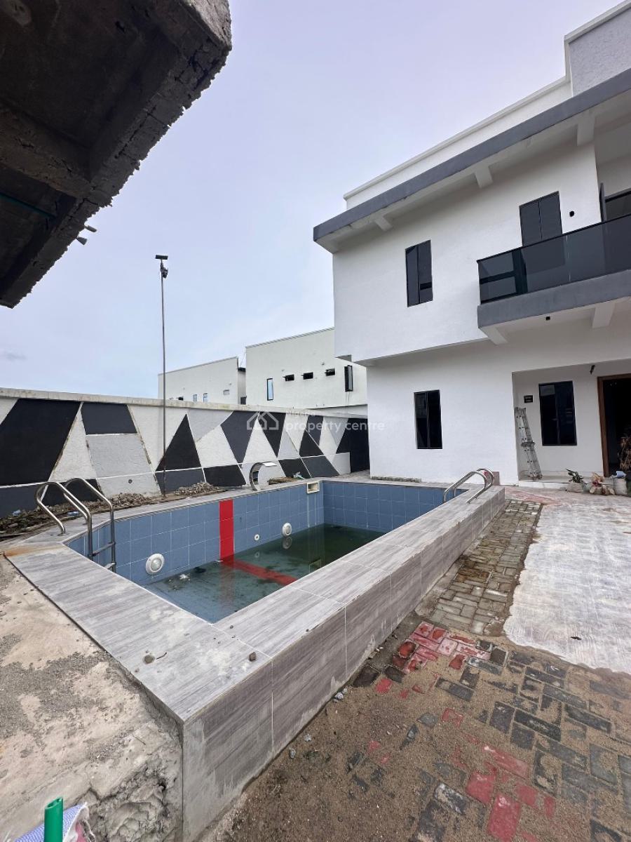 4 Bed Terrace Duplex with Bq, Pool, Spa and Gym, Ajah, Lagos, Terraced Duplex for Sale