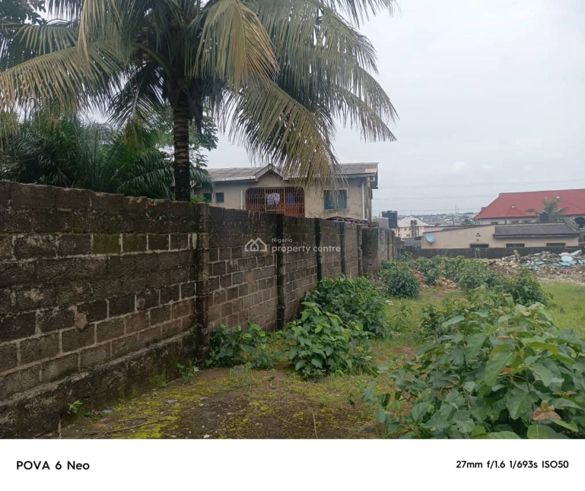 Standard Full Plot of Land  Available in a Good Location, Ilewe, Meiran Road, Abule Egba, Agege, Lagos, Land for Sale
