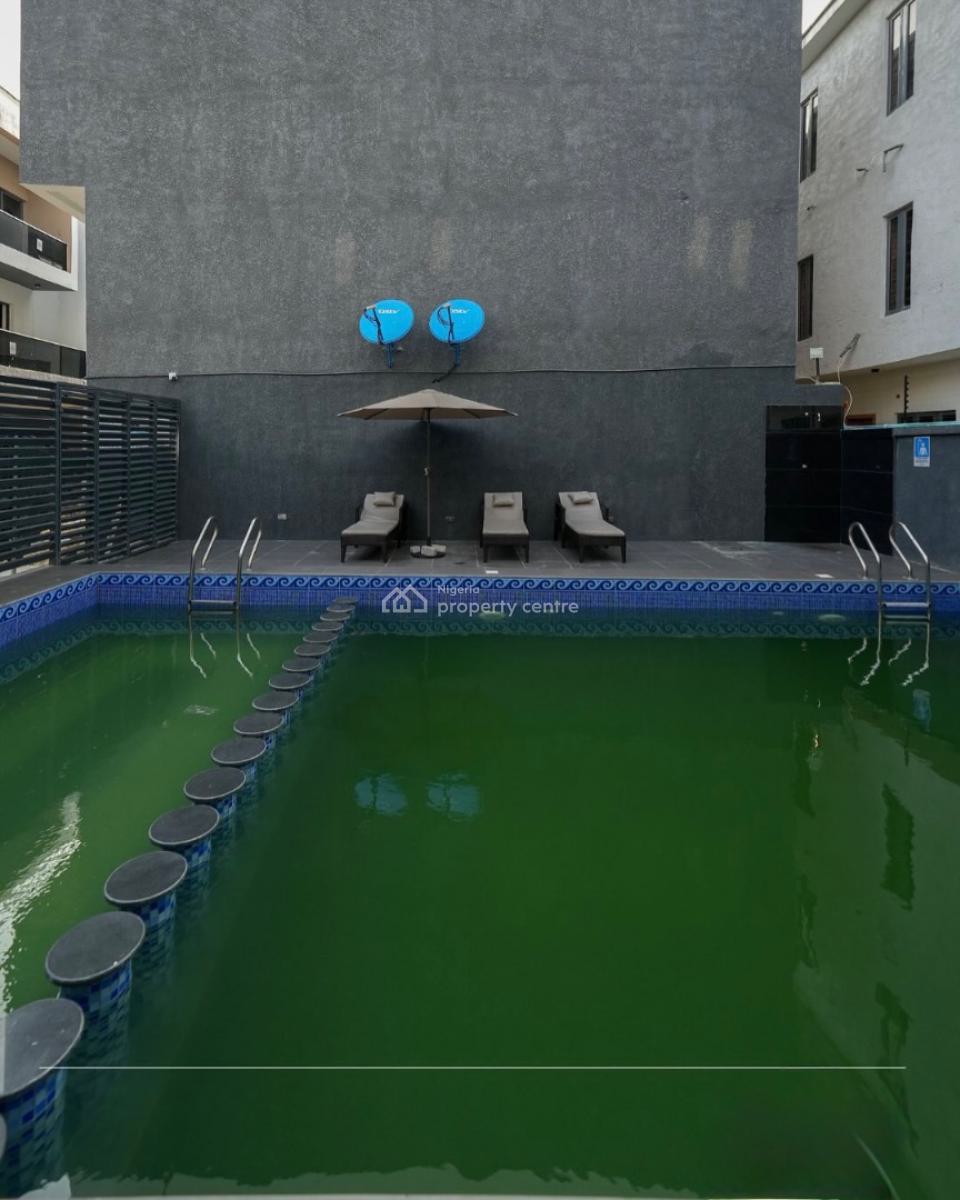 Beautiful 2 Bedroom Flat with Swimming Pool, Ikate Elegushi, Lekki, Lagos, Flat / Apartment for Rent