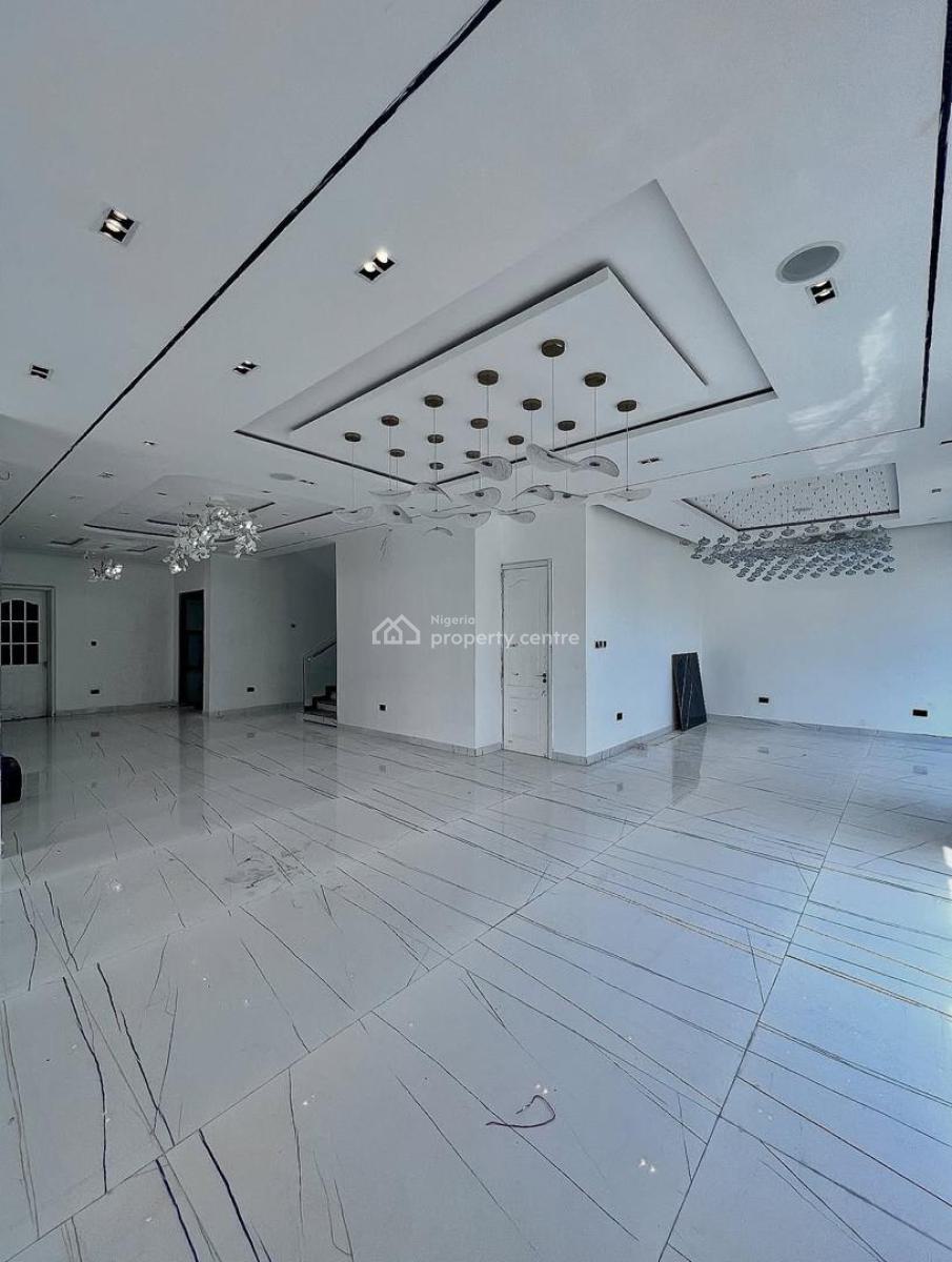 Exquisite 5 Bedroom Detached Home with Bq, Gym, Cinema, 2 Kitchens, Ikate, Lekki, Lagos, Detached Duplex for Sale