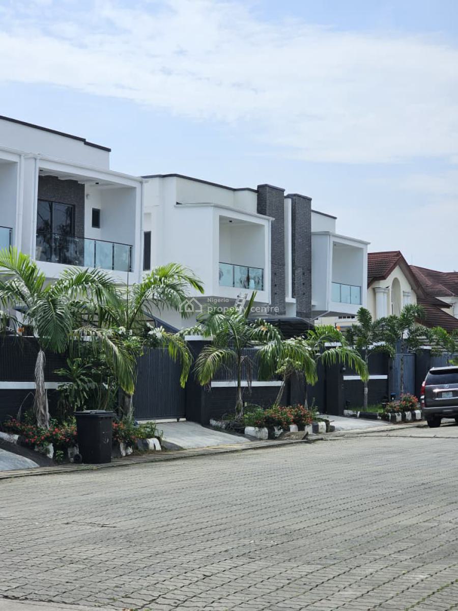 Magnificent 4 Bedroom Semi-detached Duplex with Bq in a Secured Estate, Main Vgc, Vgc, Lekki, Lagos, Semi-detached Duplex for Sale