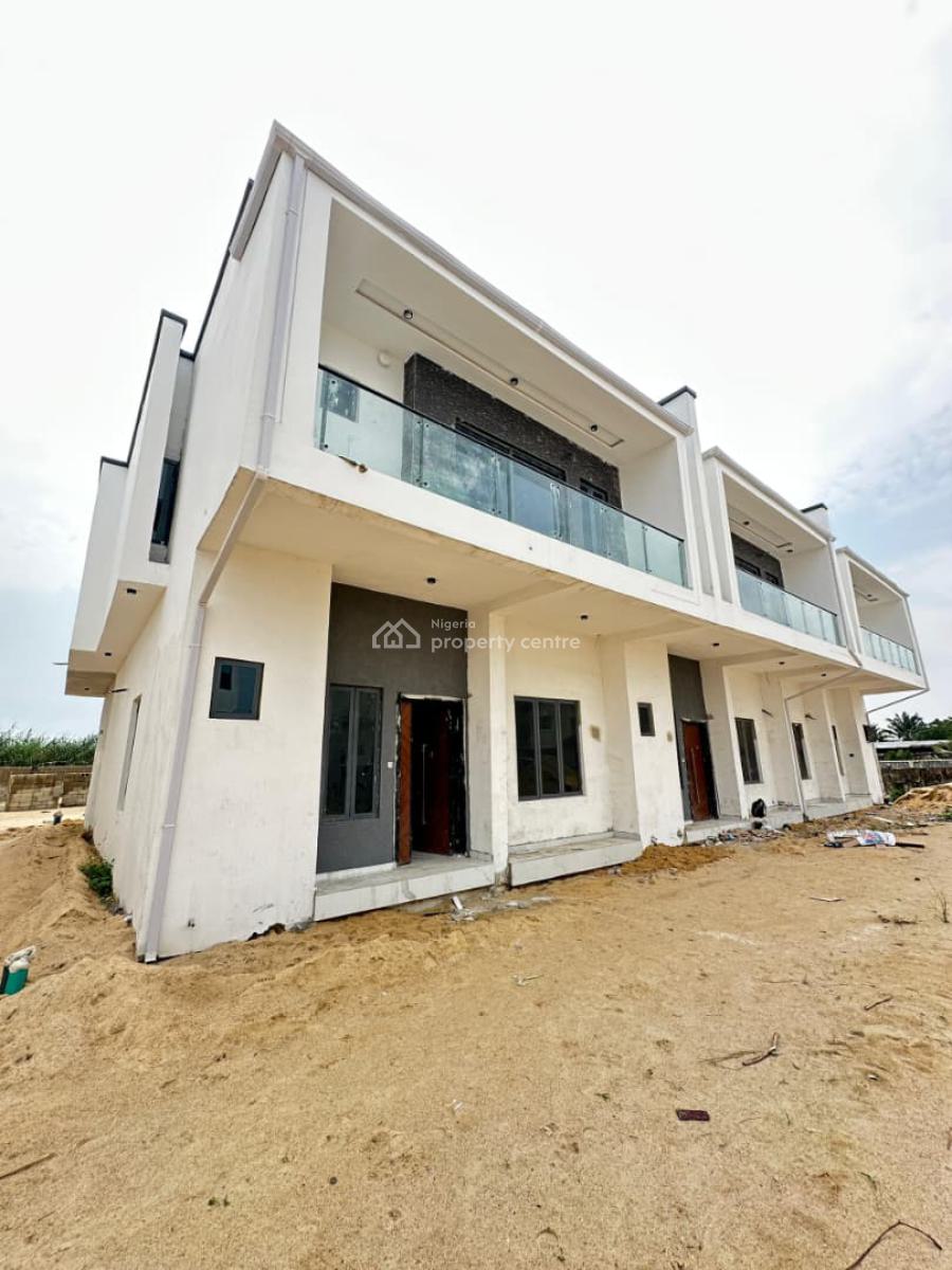 Stunning 4 Bedroom Terrace Duplex with Bq in a Highly Secured Estate, Main Vgc, Vgc, Lekki, Lagos, Terraced Duplex for Sale