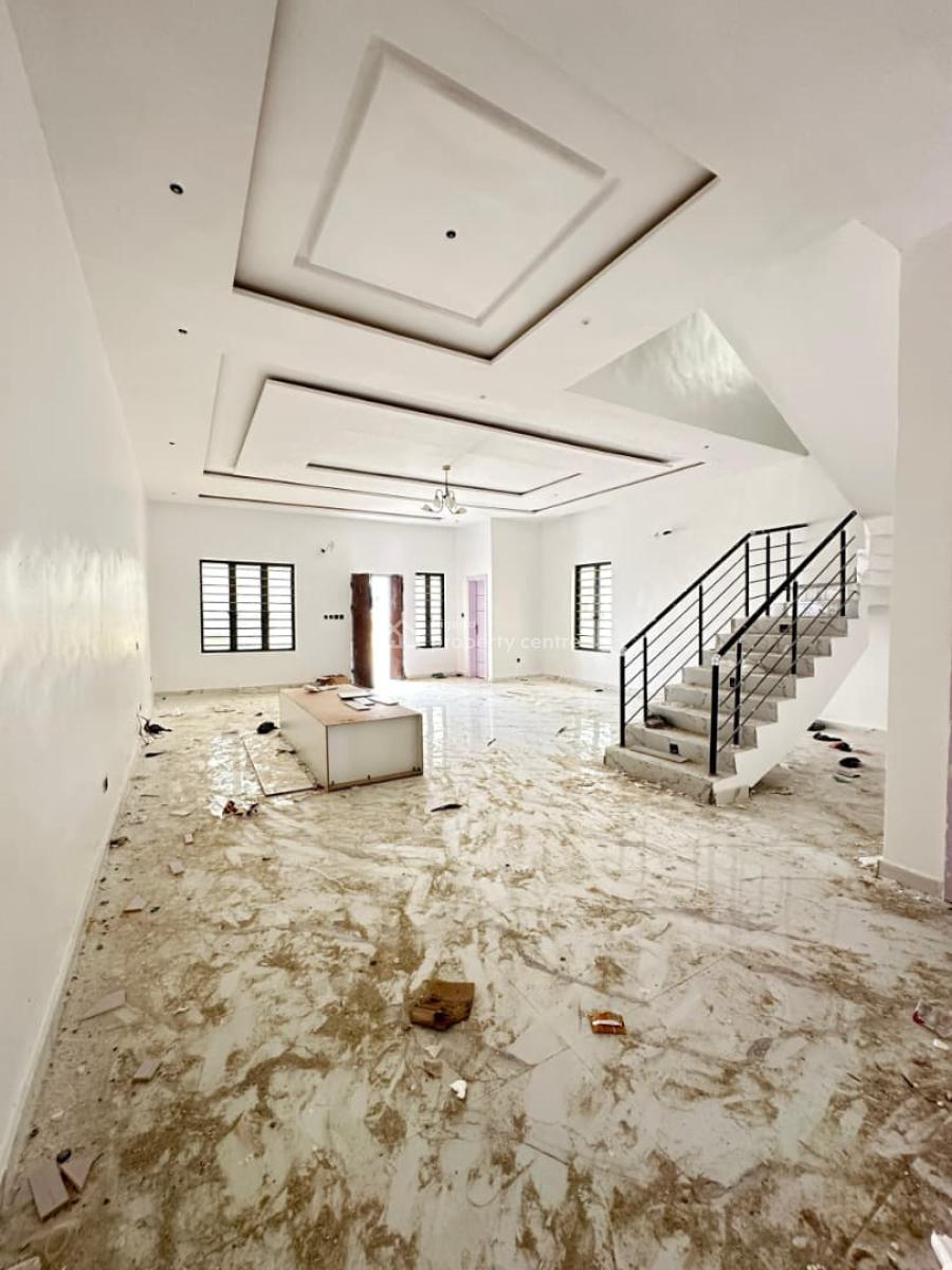 Stunning 4 Bedroom Terrace Duplex with Bq in a Highly Secured Estate, Main Vgc, Vgc, Lekki, Lagos, Terraced Duplex for Sale