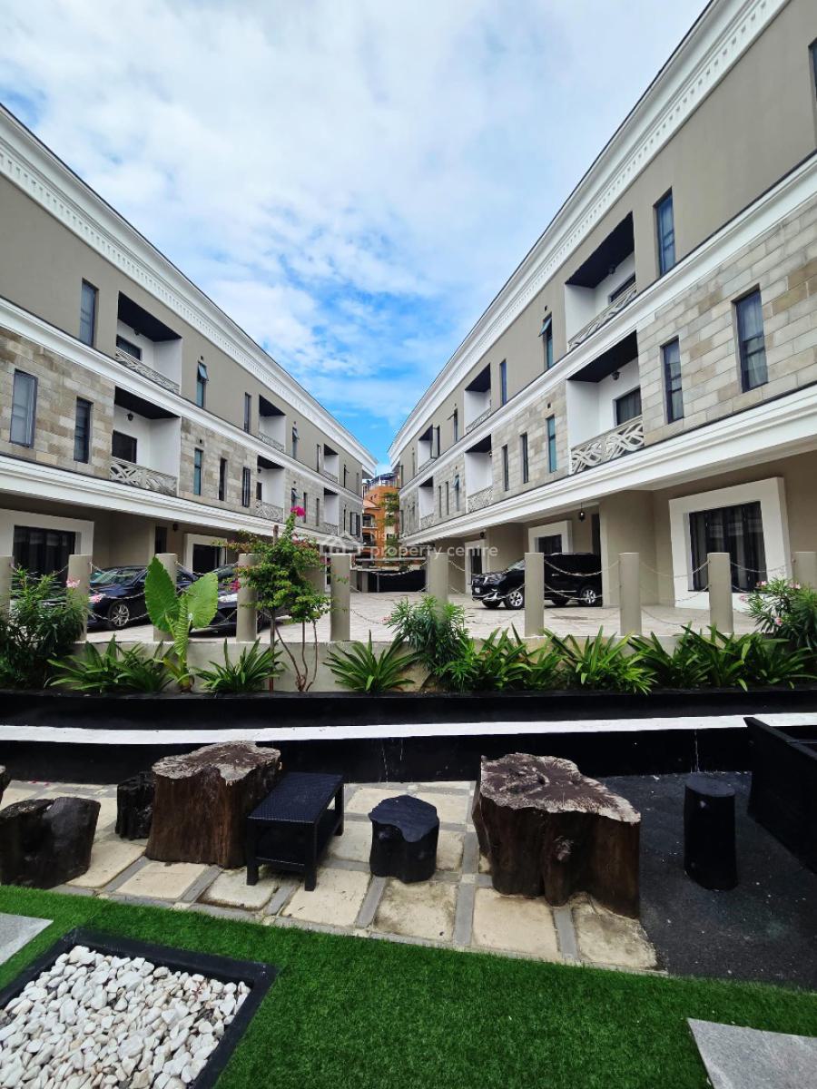Vibrant 5 Bedroom Terrace Duplex Within a Location for The 1%, a  Captivating  5 Bedroom Terraced Duplex with Pool, Gym, Kids Play a, Ikoyi, Lagos, Terraced Duplex for Sale