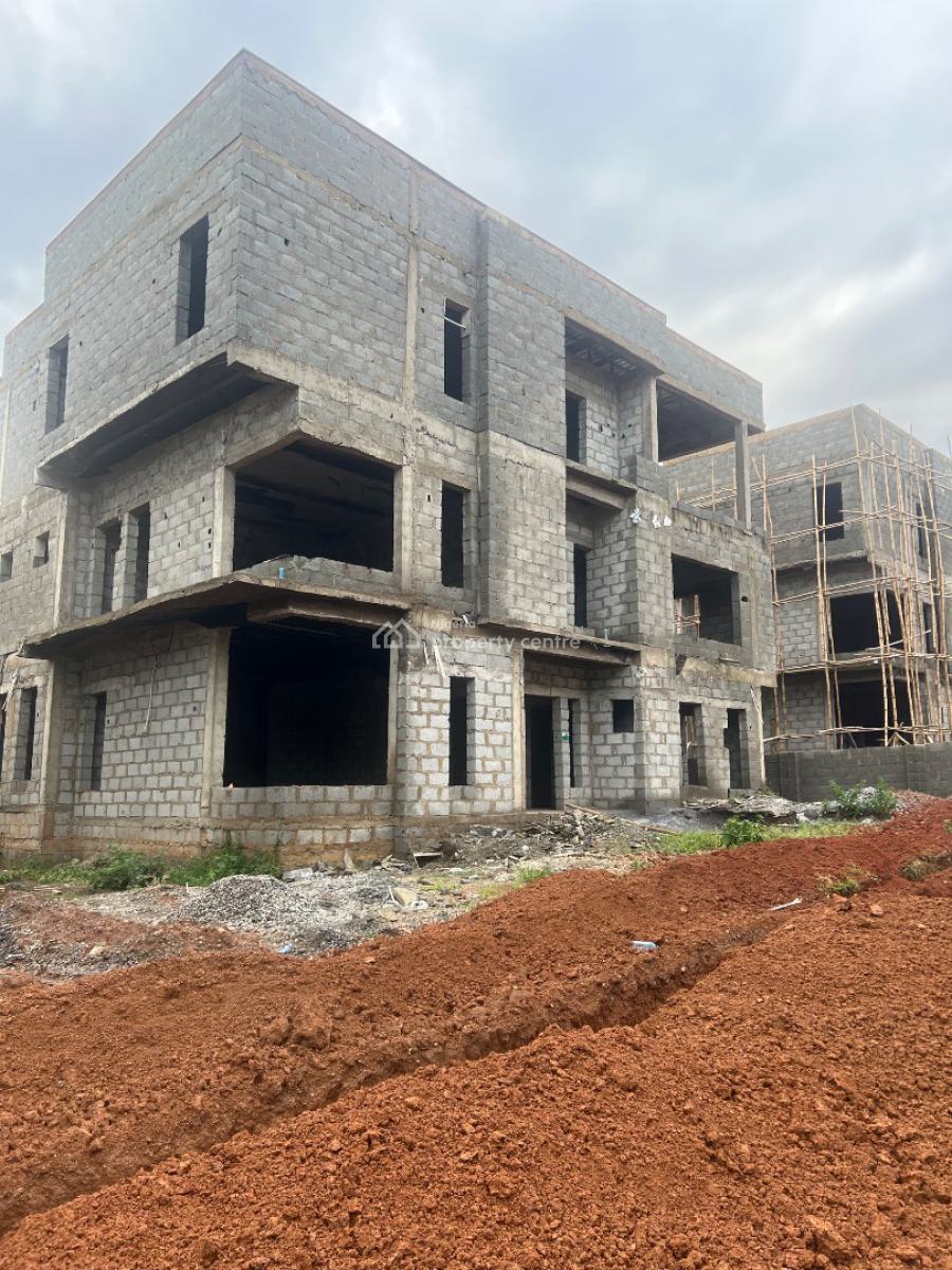 Carcass Level 5 Bedroom Detached Duplex Available, Games Village, Kaura, Abuja, Detached Duplex for Sale