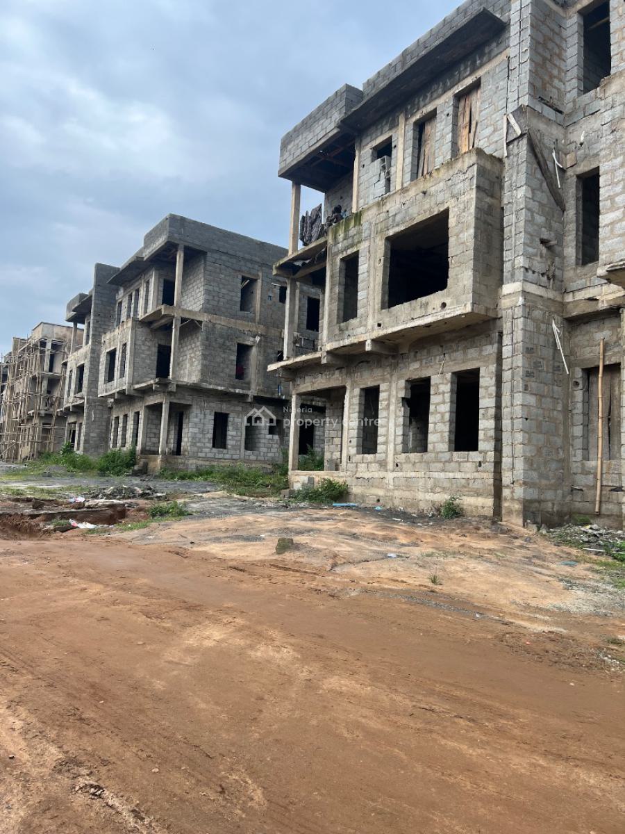 Carcass Level 5 Bedroom Detached Duplex Available, Games Village, Kaura, Abuja, Detached Duplex for Sale