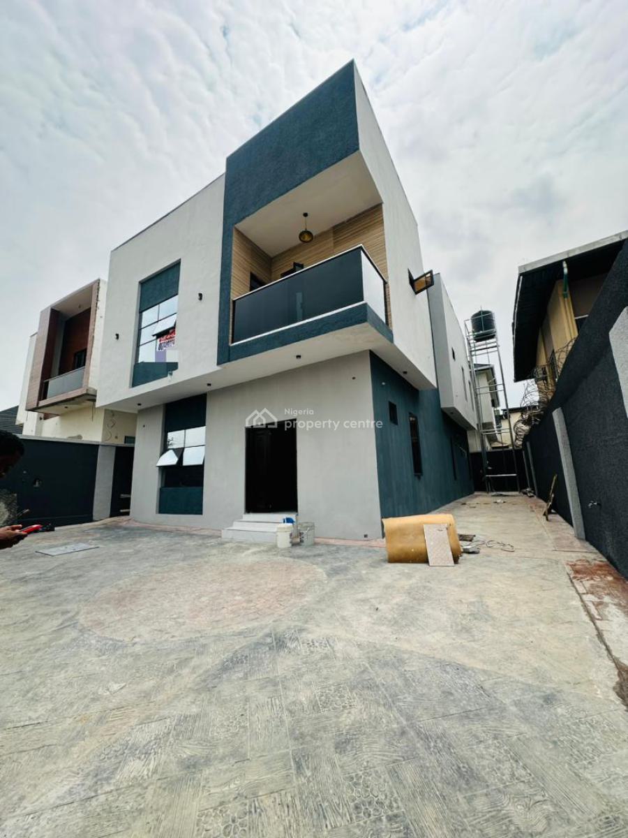 Exquisitely Built 4 Bedroom Fully Detached Duplex with a Room Bq, Allen, Ikeja, Lagos, Detached Duplex for Sale
