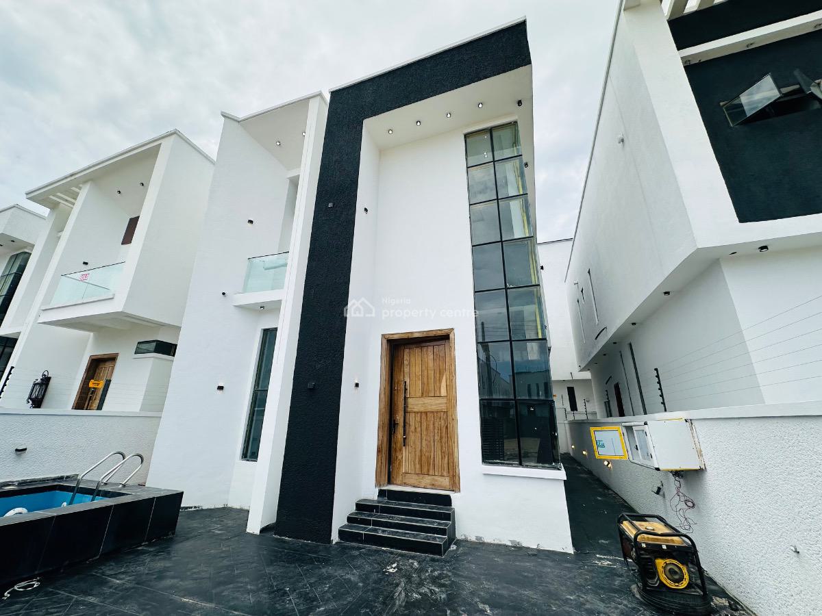 4 Bedroom Fully Detached Duplex, Chevron, Lekki, Lagos, Detached Duplex for Sale