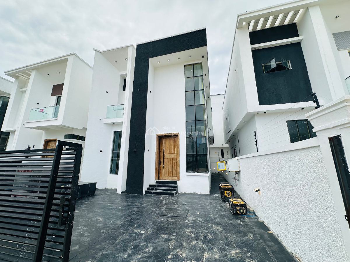 4 Bedroom Fully Detached Duplex, Chevron, Lekki, Lagos, Detached Duplex for Sale