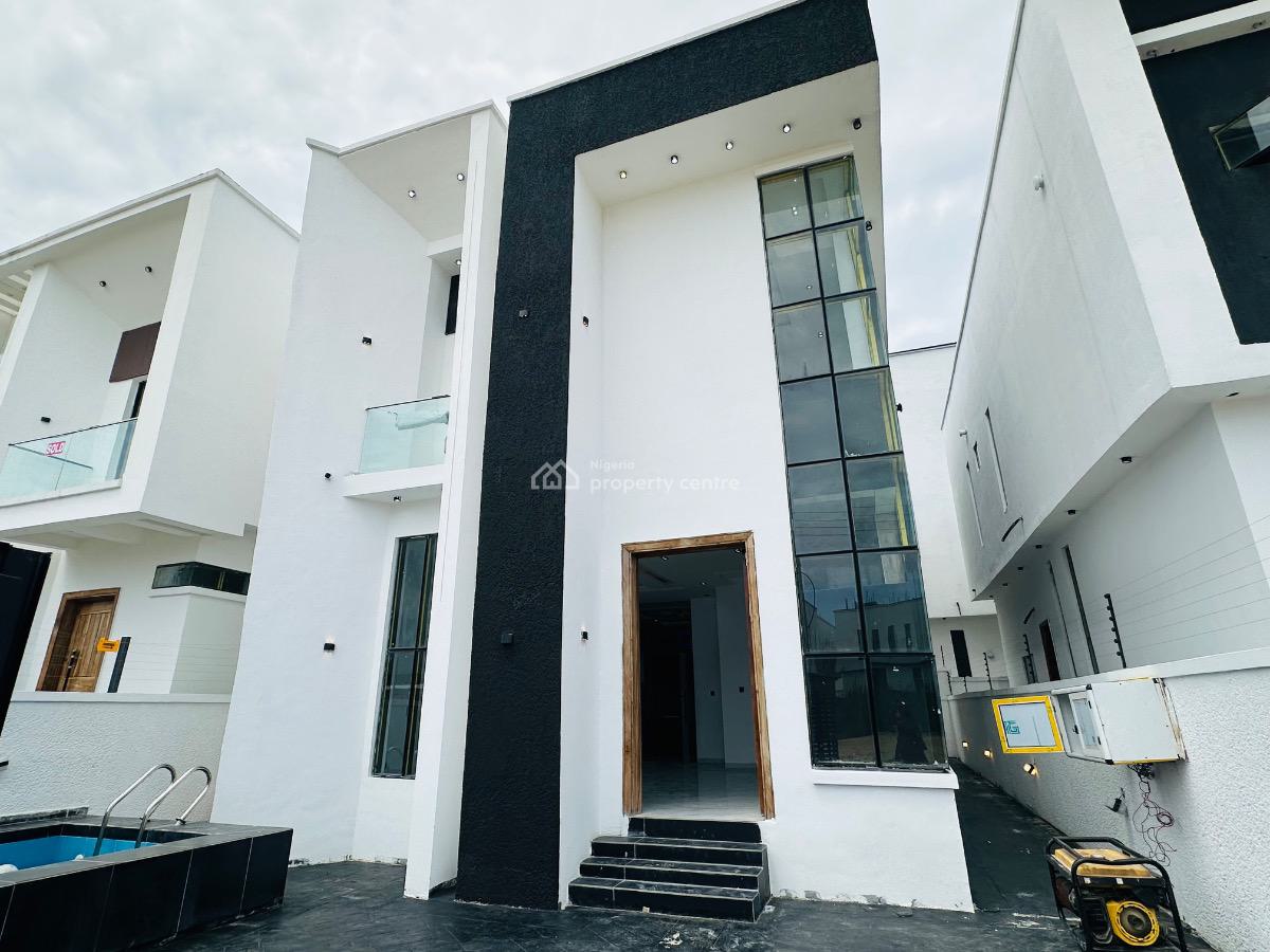 4 Bedroom Fully Detached Duplex, Chevron, Lekki, Lagos, Detached Duplex for Sale