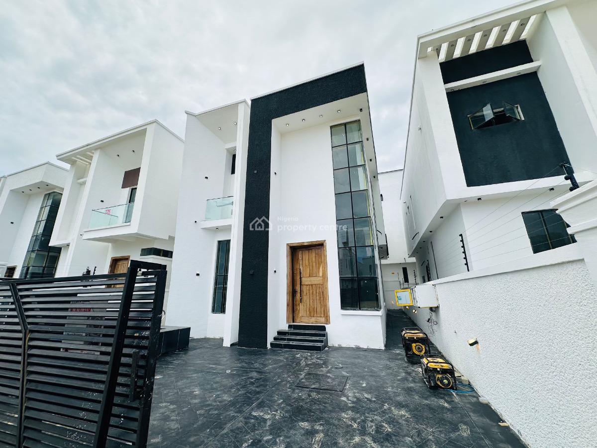 4 Bedroom Fully Detached Duplex, Chevron, Lekki, Lagos, Detached Duplex for Sale