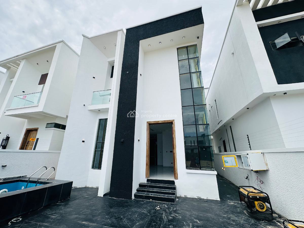 4 Bedroom Fully Detached Duplex, Chevron, Lekki, Lagos, Detached Duplex for Sale