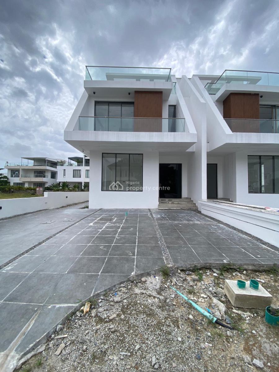 Automated 5 Bedroom Semi Detached Duplex with Pool, Cinema, Penthouse, Cowrie Creek Estate, Ikate, Lekki, Lagos, Semi-detached Duplex for Sale