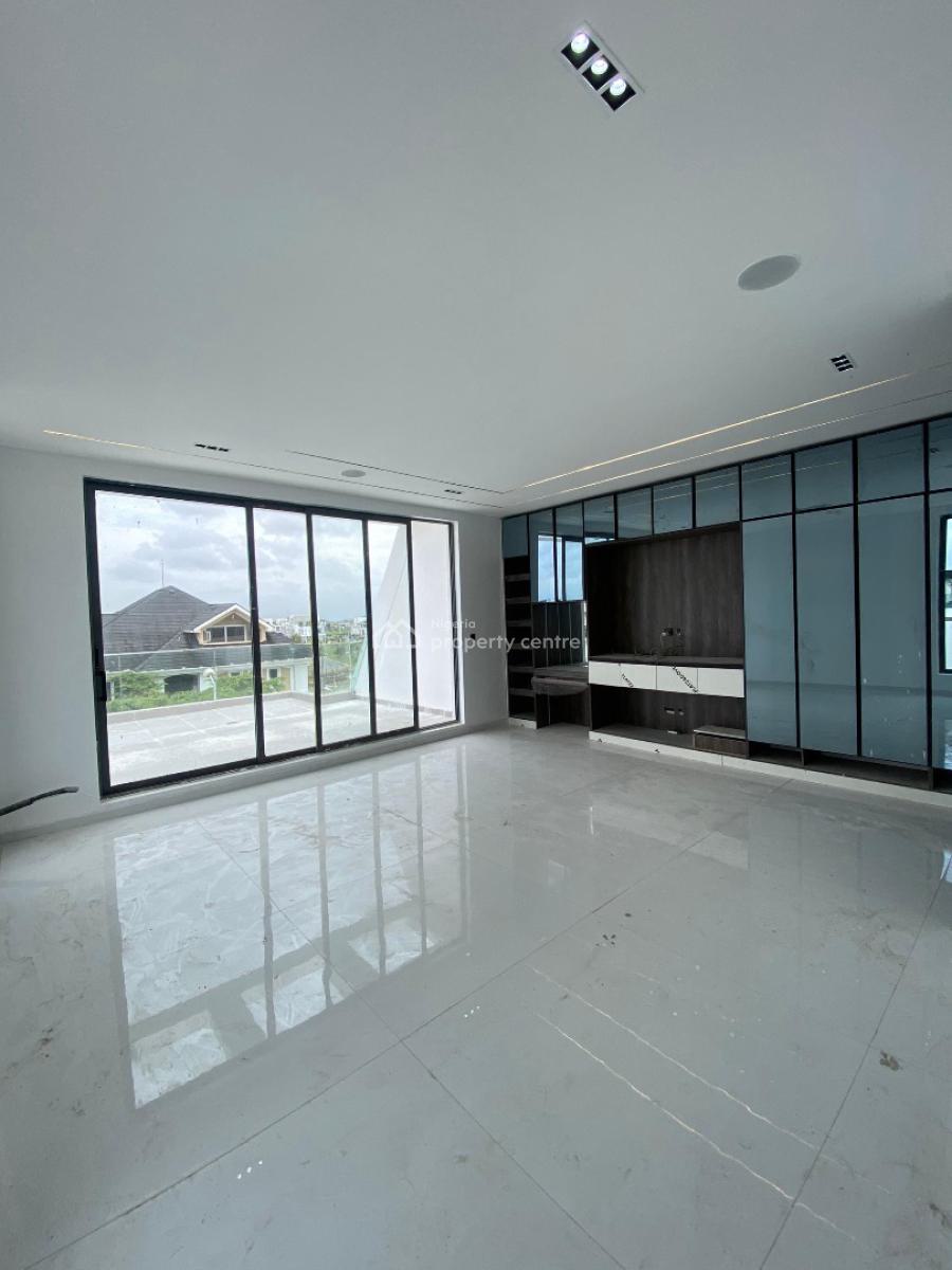 Automated 5 Bedroom Semi Detached Duplex with Pool, Cinema, Penthouse, Cowrie Creek Estate, Ikate, Lekki, Lagos, Semi-detached Duplex for Sale