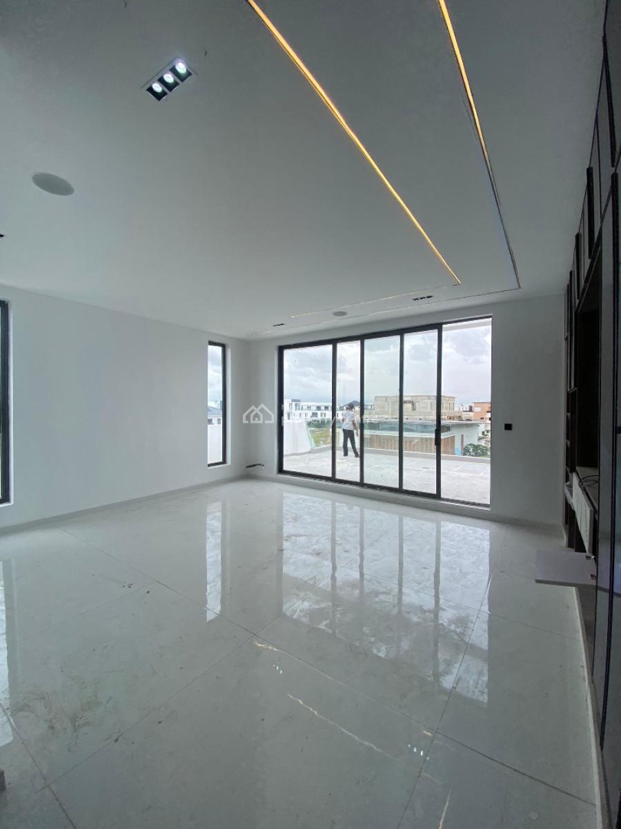 Automated 5 Bedroom Semi Detached Duplex with Pool, Cinema, Penthouse, Cowrie Creek Estate, Ikate, Lekki, Lagos, Semi-detached Duplex for Sale