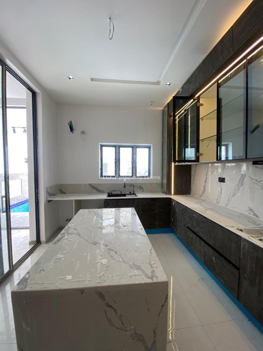 Automated 5 Bedroom Semi Detached Duplex with Pool, Cinema, Penthouse, Cowrie Creek Estate, Ikate, Lekki, Lagos, Semi-detached Duplex for Sale