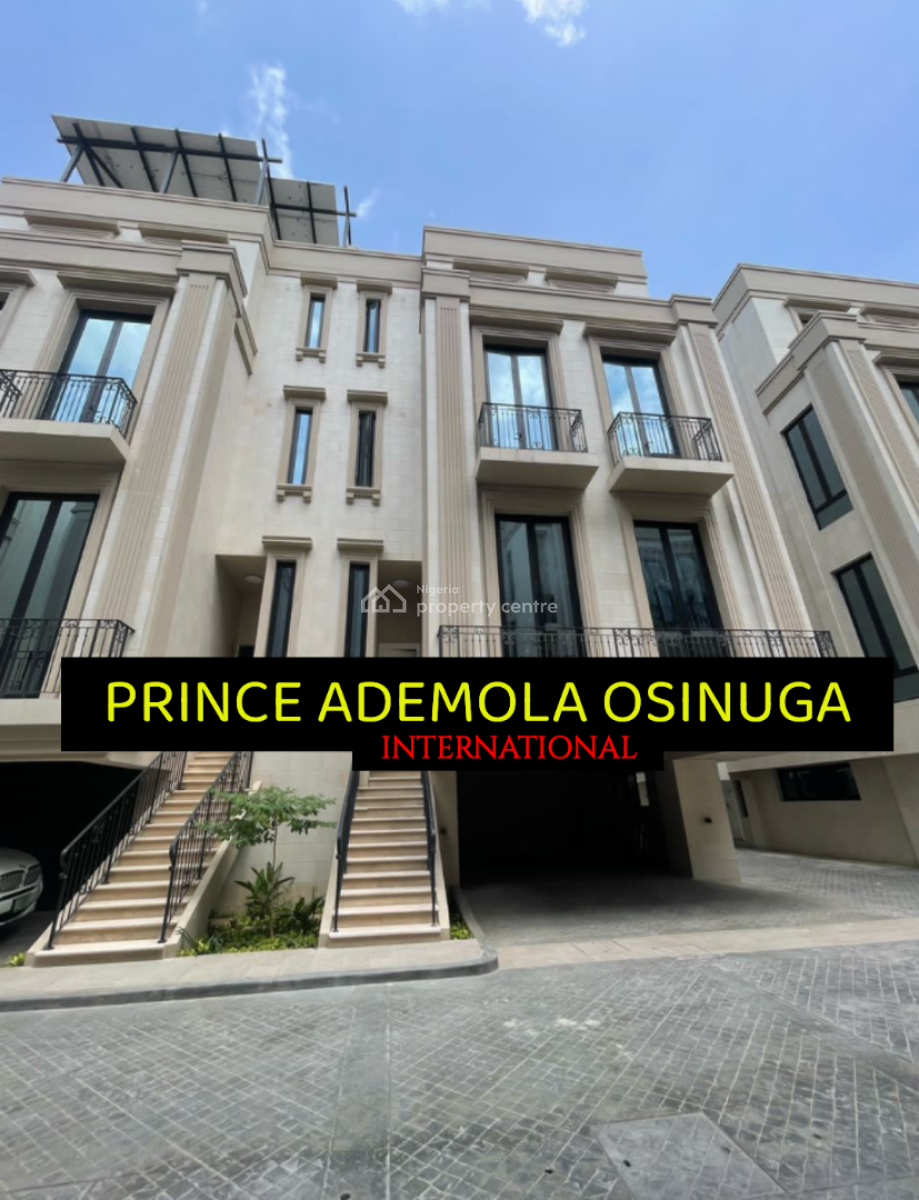 Newly Built High End Luxury 5 Bedroom House in a Mini Estate, Old Ikoyi, Old Ikoyi, Ikoyi, Lagos, Semi-detached Duplex for Rent