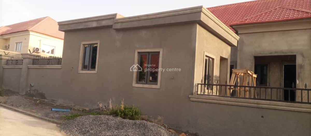 Twins Units of 2 Bedroom Bungalow with Miniflat Bq, Fortroyal Estate Airport Road, Lugbe District, Abuja, Flat / Apartment for Sale