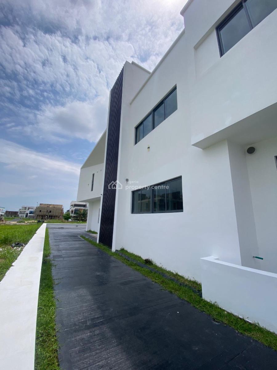 5 Bedroom Semi Detached Duplex with Bq, Box Room, Cinema, Pool, Cowrie Creek Estate, Ikate, Lekki, Lagos, Semi-detached Duplex for Sale