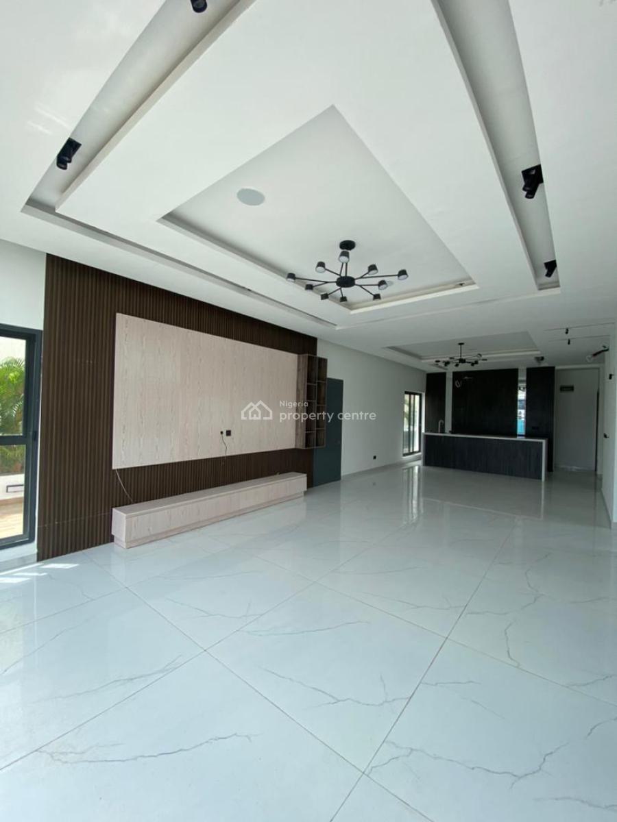 5 Bedroom Semi Detached Duplex with Bq, Box Room, Cinema, Pool, Cowrie Creek Estate, Ikate, Lekki, Lagos, Semi-detached Duplex for Sale