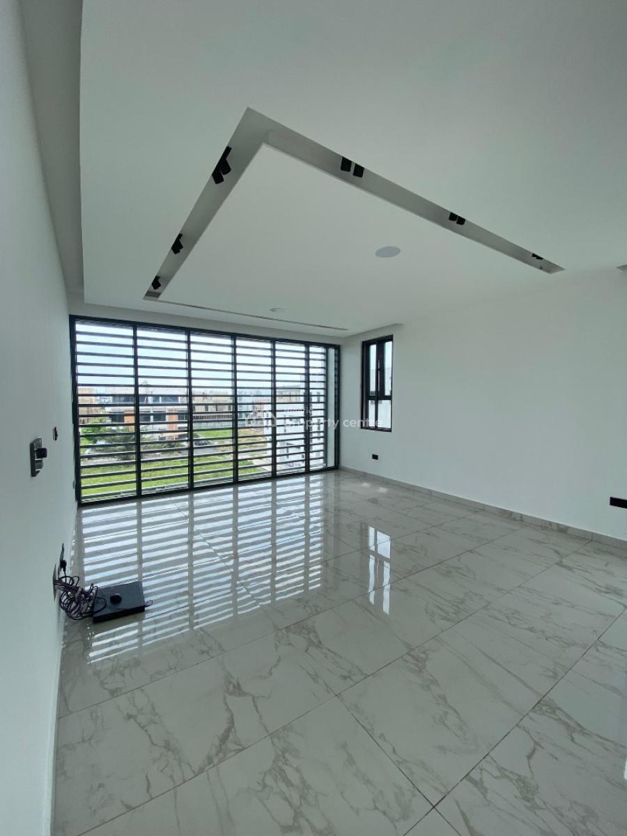 5 Bedroom Semi Detached Duplex with Bq, Box Room, Cinema, Pool, Cowrie Creek Estate, Ikate, Lekki, Lagos, Semi-detached Duplex for Sale