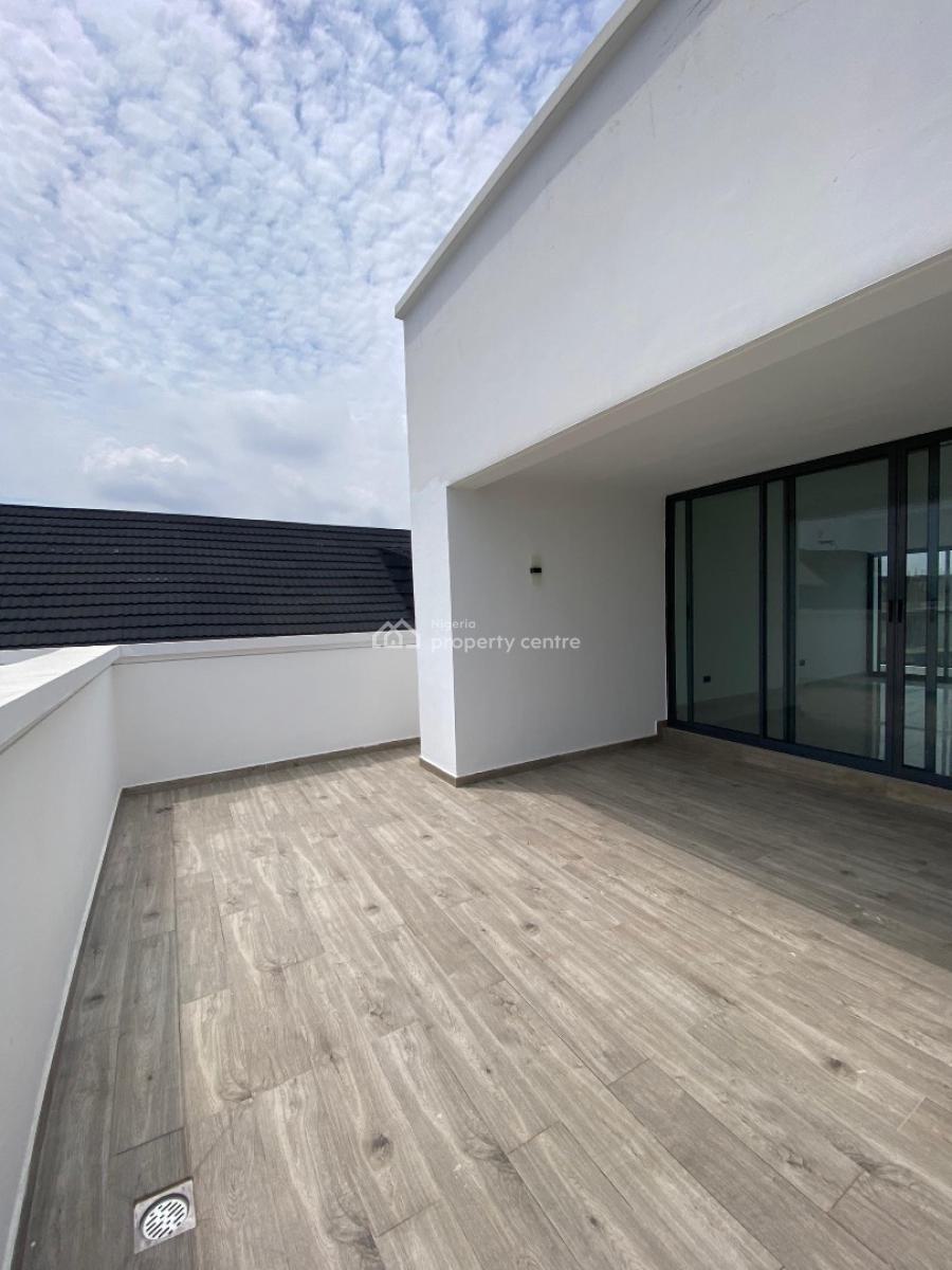 5 Bedroom Semi Detached Duplex with Cinema, Pool, Bq, Box Room, Cowrie Creek Estate, Ikate, Lekki, Lagos, Semi-detached Duplex for Sale