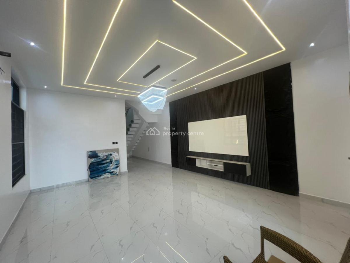 Self Compound 4 Bedroom Semi-detached Duplex, Ajah, Lagos, Semi-detached Duplex for Sale