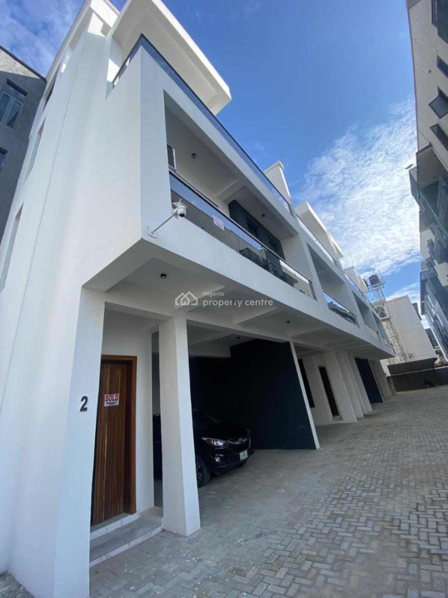 Elegant 4-bedroom Terraced Duplex with Bq --- Fully Finished & Ready to, Ologolo, Lekki, Lagos, Terraced Duplex for Sale