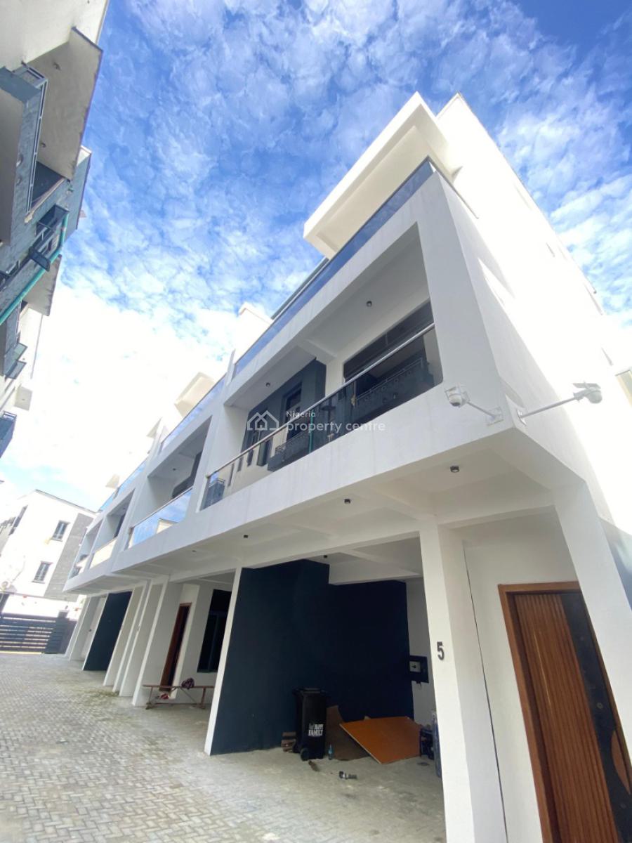 Elegant 4-bedroom Terraced Duplex with Bq --- Fully Finished & Ready to, Ologolo, Lekki, Lagos, Terraced Duplex for Sale