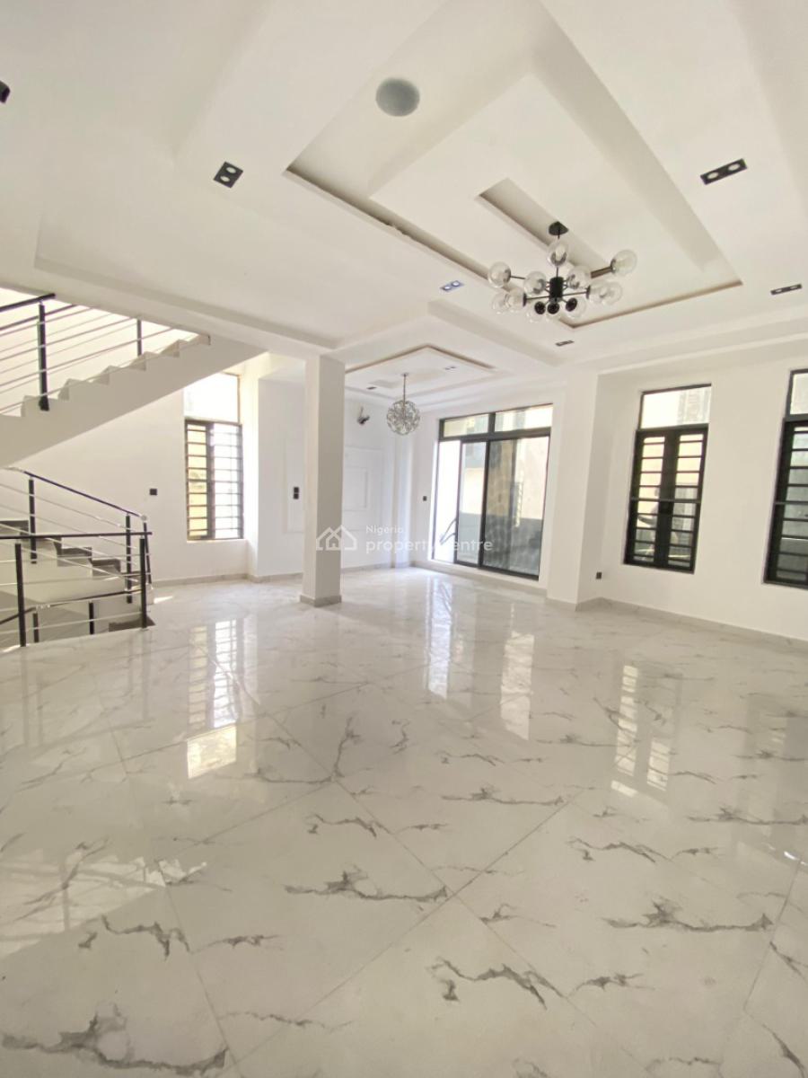 Elegant 4-bedroom Terraced Duplex with Bq --- Fully Finished & Ready to, Ologolo, Lekki, Lagos, Terraced Duplex for Sale