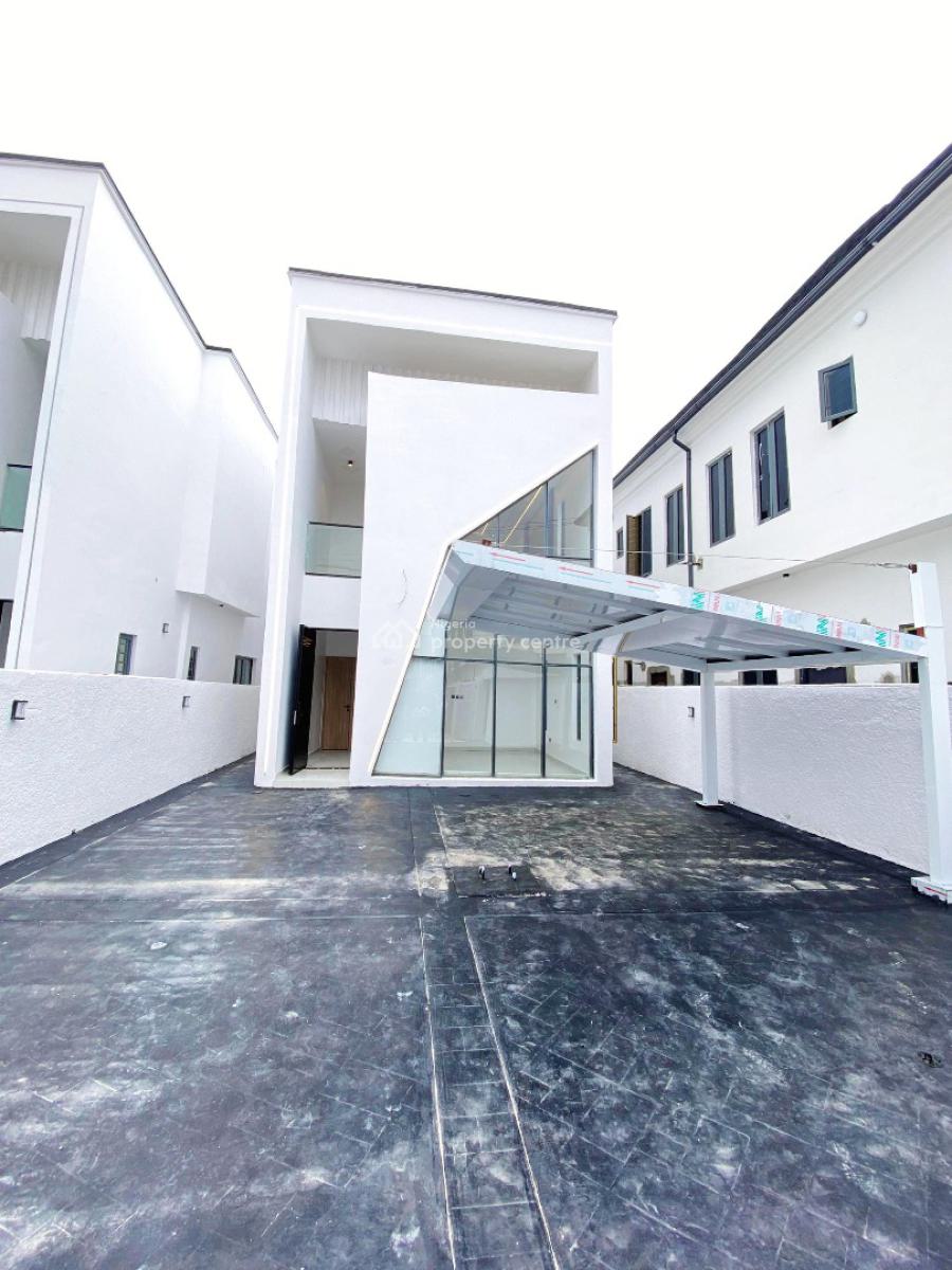 a Well Crafted 5 Bedroom Fully Detached with Ante Room, Pool & Bq, Nothing Was Spared in The Finish of This Luxury Home, Vgc, Lekki, Lagos, Detached Duplex for Sale