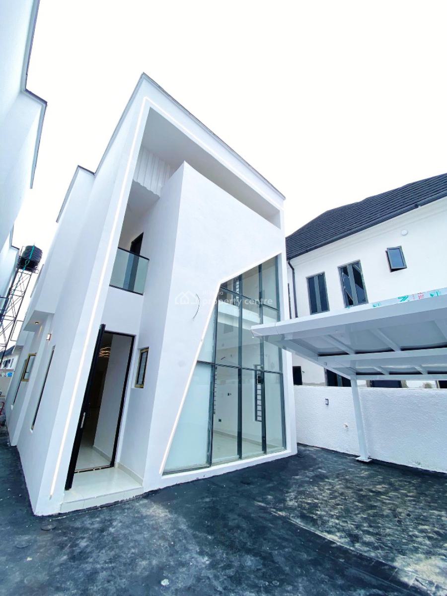 a Well Crafted 5 Bedroom Fully Detached with Ante Room, Pool & Bq, Nothing Was Spared in The Finish of This Luxury Home, Vgc, Lekki, Lagos, Detached Duplex for Sale