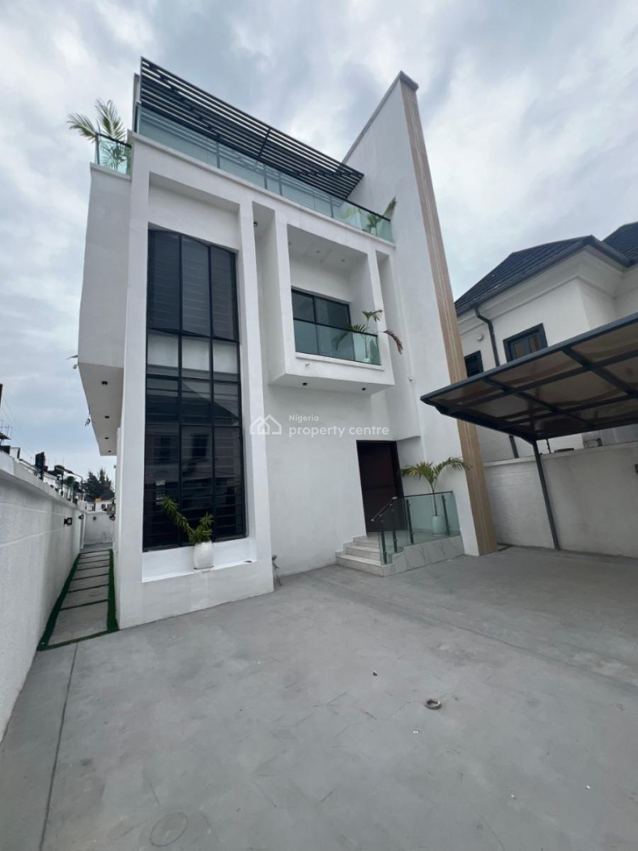 Brand New 4 Bedroom Fully Detached Duplex with Bq, Ikota, Lekki, Lagos, Detached Duplex for Sale