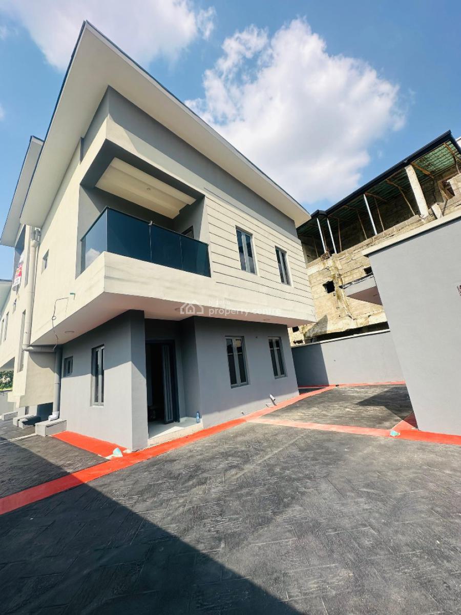 Breathtaking 5 Bedroom Detached Duplex Plus Bq in an Estate, Gra Phase 2, Magodo, Lagos, Detached Duplex for Sale