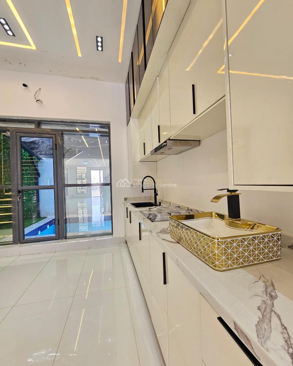 Contemporary 5 Bedroom Fully Detached Duplex with Bq & Swimming Pool, Ajah, Lagos, Detached Duplex for Sale
