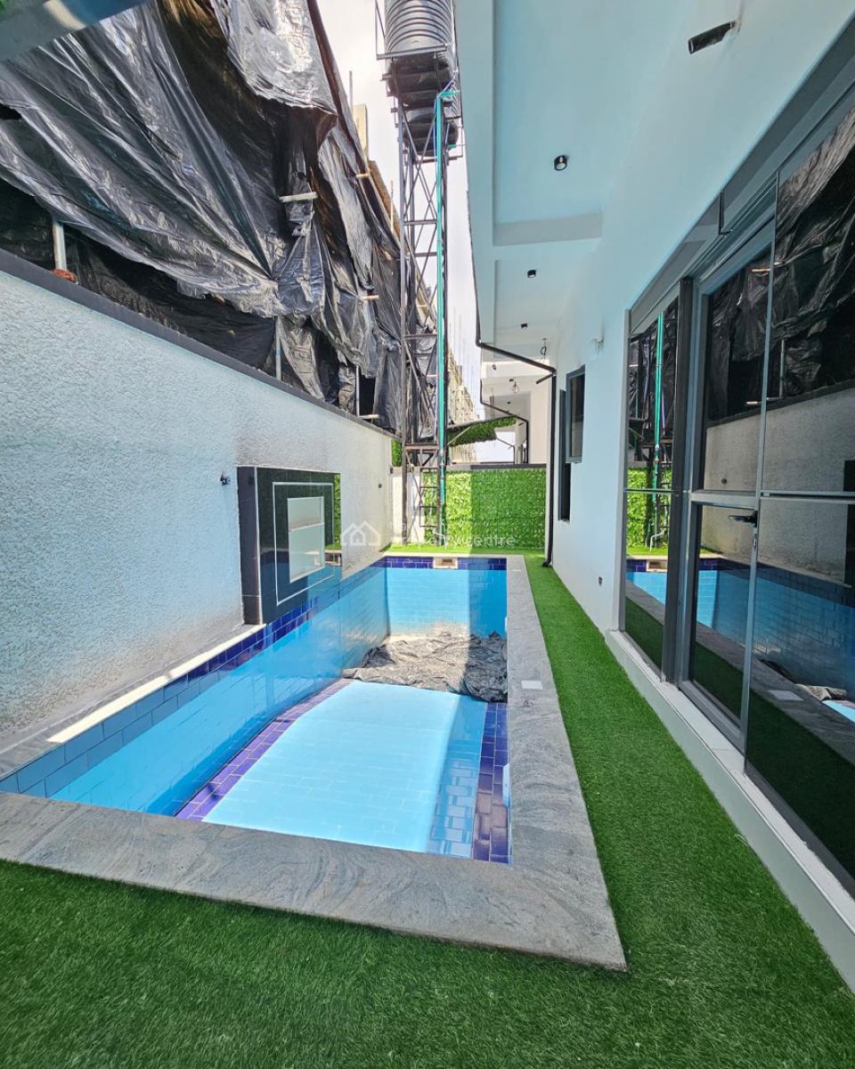 Contemporary 5 Bedroom Fully Detached Duplex with Bq & Swimming Pool, Ajah, Lagos, Detached Duplex for Sale