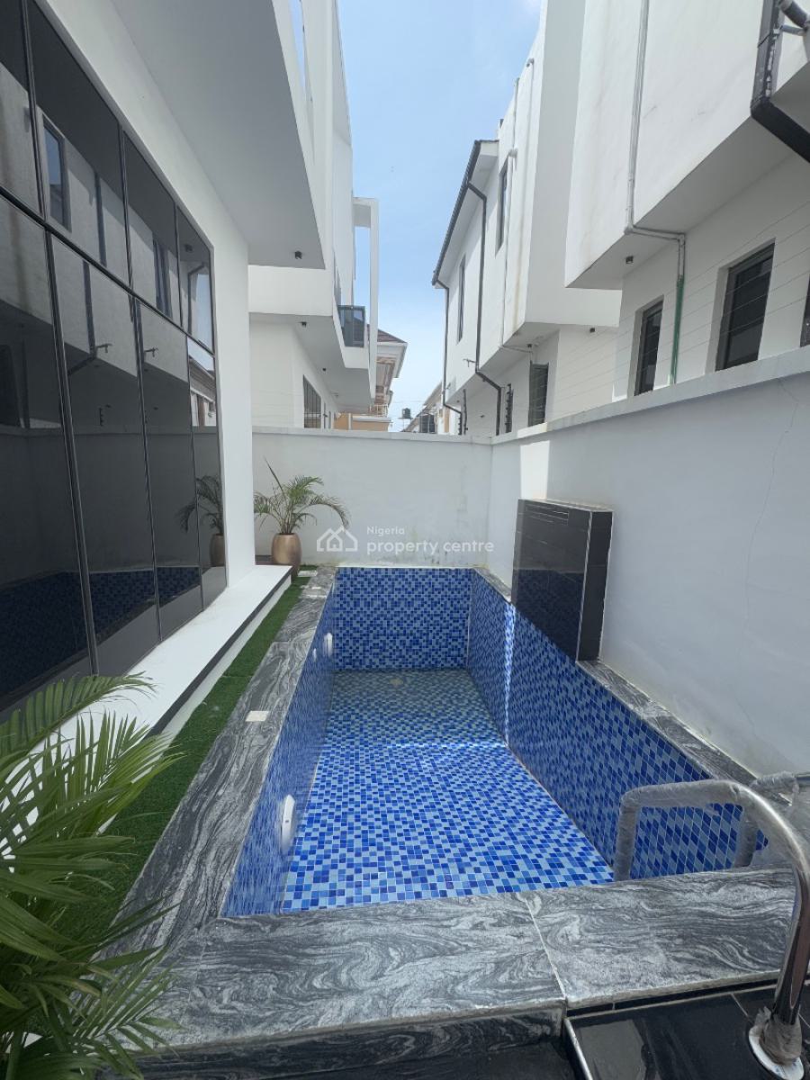 Luxury 5 Bedroom Fully Detached Duplex + Bq, Swimming Pool, Chevron,lekki Conservative Center, Lekki, Lagos, Detached Duplex for Sale