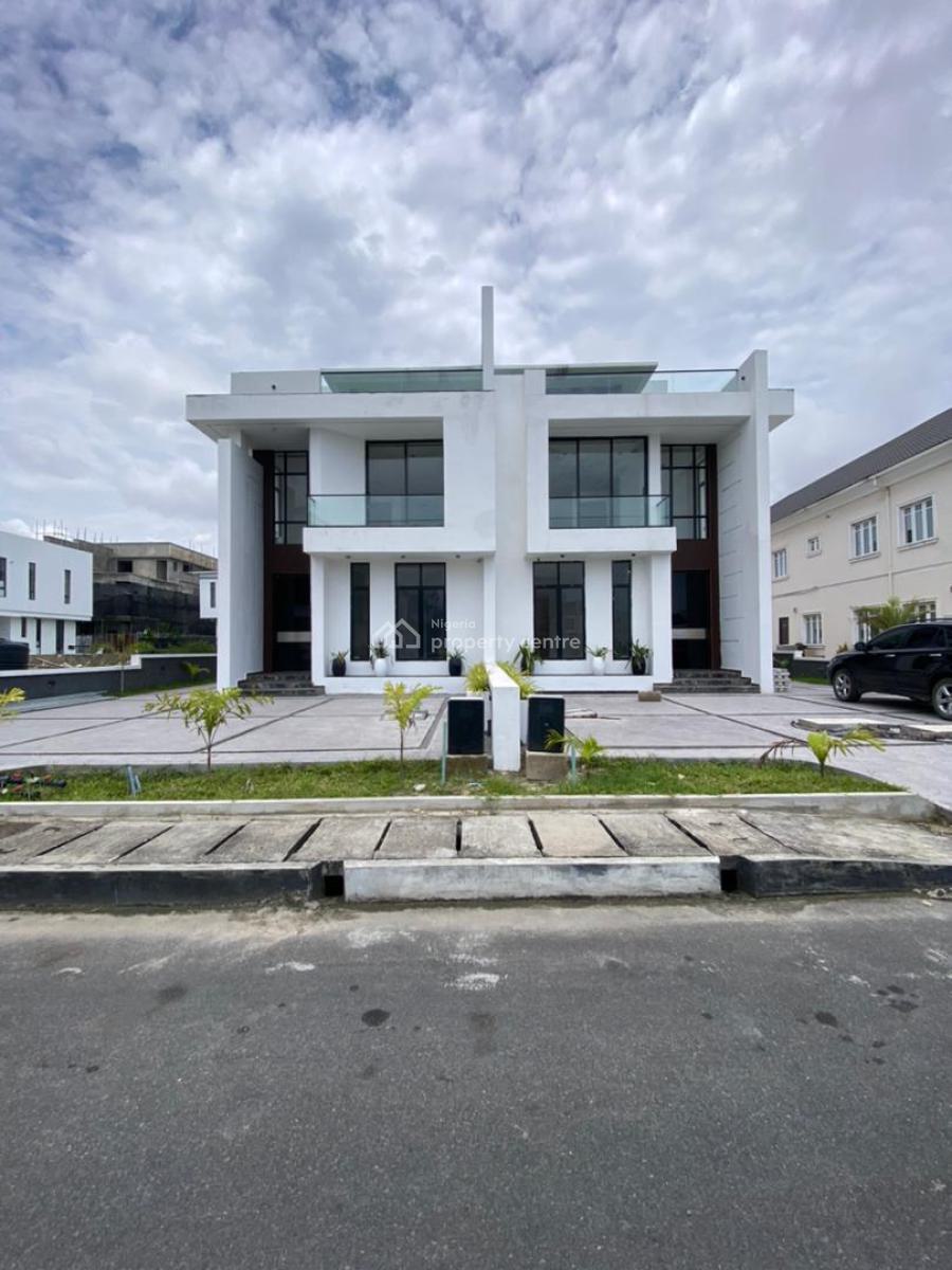 5 Bedroom Semi Detached Duplex with Bq,cinema,swimming Pool, Cowrie Creek, Ikate, Lekki, Lagos, Semi-detached Duplex for Sale