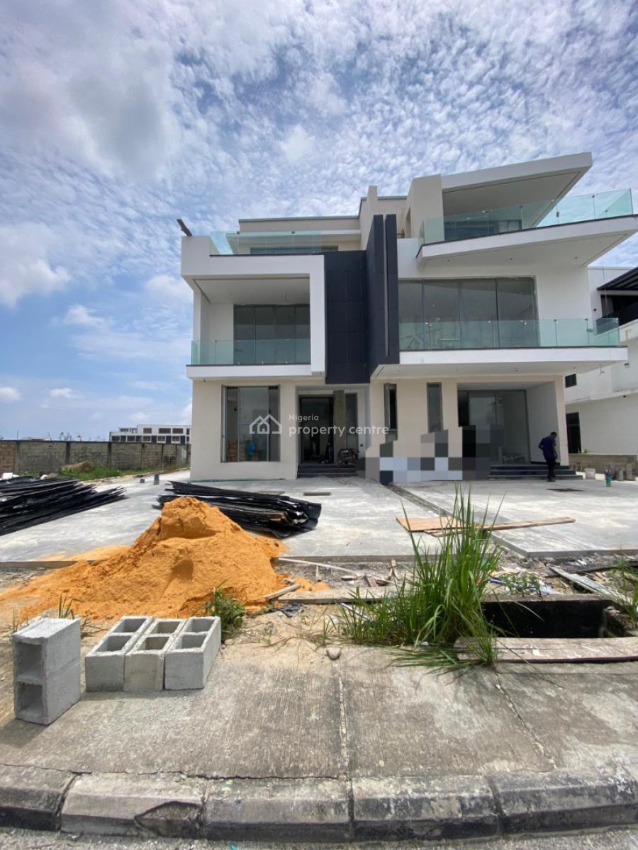 5 Bedroom Semi Detached Duplex with Bq,swimming Pool,cinema & Penthous, Cowrie Creek, Ikate, Lekki, Lagos, Semi-detached Duplex for Sale