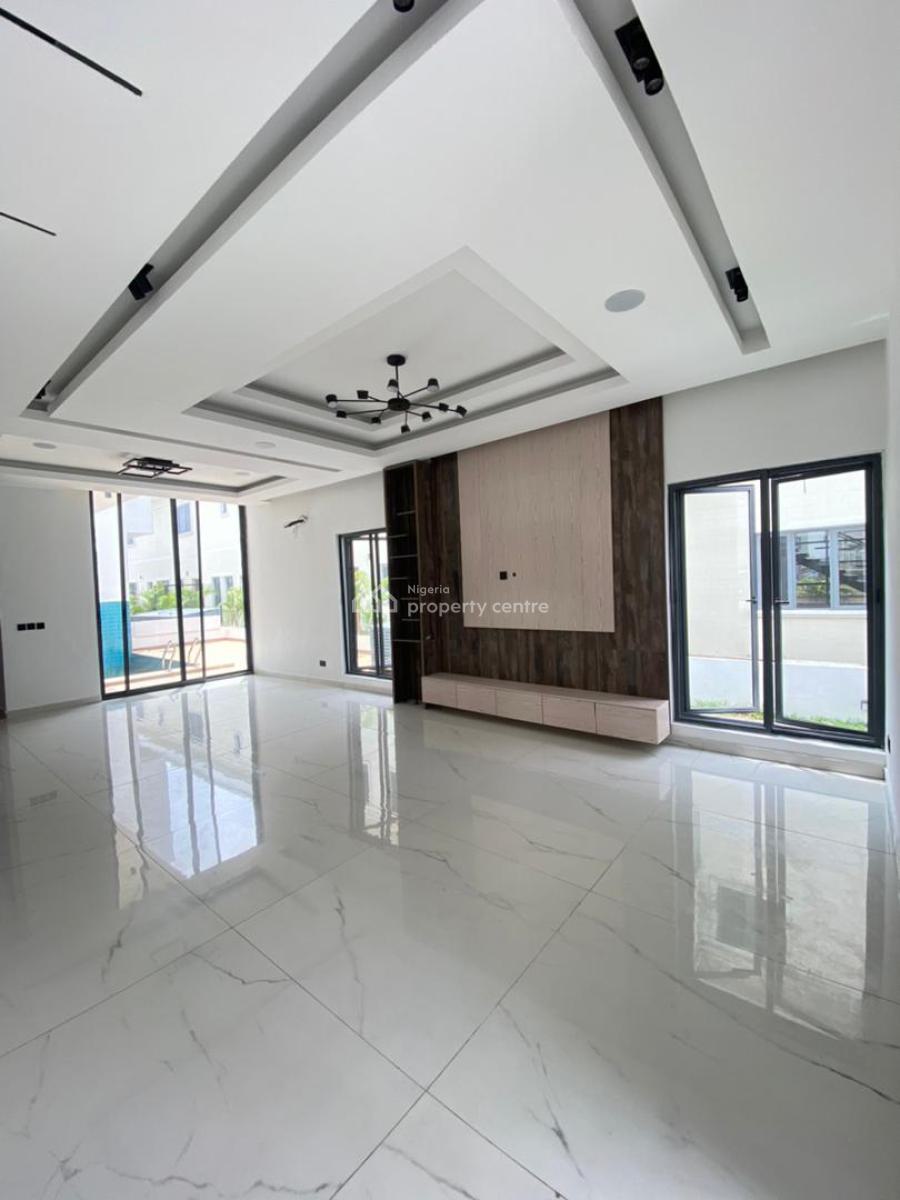 5 Bedroom Semi Detached Duplex with Bq,swimming Pool,cinema,box Room, Cowrie Creek, Ikate, Lekki, Lagos, Semi-detached Duplex for Sale