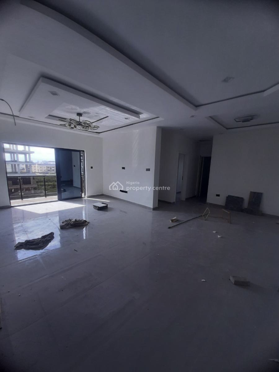 Newly Built and Serviced 2 Bedroom En-suite Flat with Fitted Open Kitc, Lekki Phase 1, Lekki, Lagos, Flat / Apartment for Rent