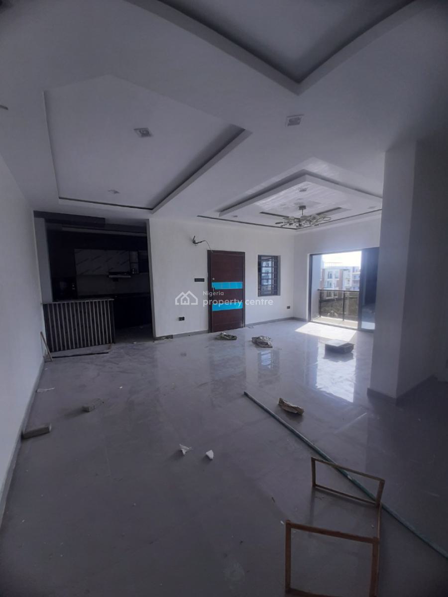 Newly Built and Serviced 2 Bedroom En-suite Flat with Fitted Open Kitc, Lekki Phase 1, Lekki, Lagos, Flat / Apartment for Rent