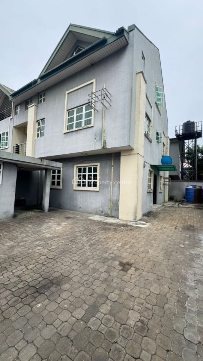 Self Service 4-bedroom Semi Detached House with Security House, Off Freedom Way, Lekki Phase 1, Lekki, Lagos, Semi-detached Duplex for Rent